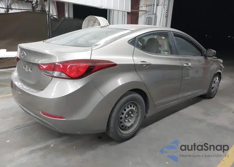 2016 Hyundai Elantra Se z USA, uszkodzony, nr VIN 5NPDH4AE3GH700877